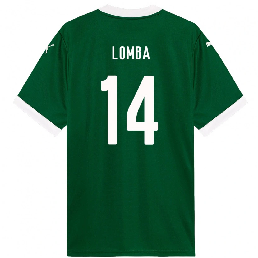 Danxen Dzieci Marcelo Lomba #14 Biały Zielony Domowa Koszulka 2025/26 Koszulki Klubowe