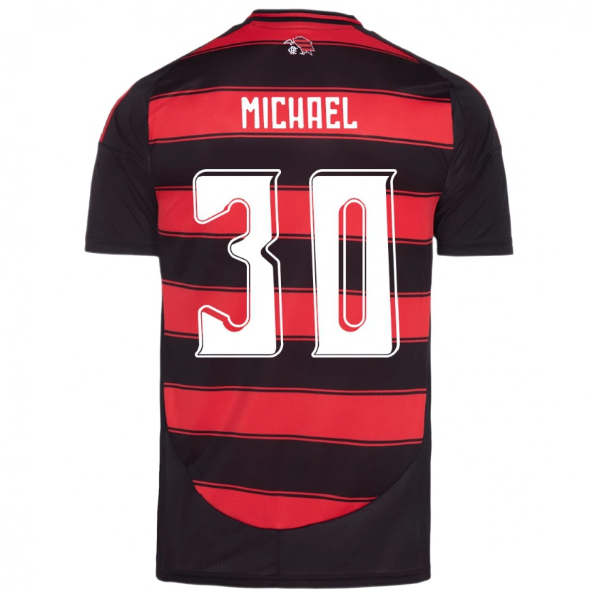 Danxen Dzieci Michael #30 Biały Czerwony Domowa Koszulka 2025/26 Koszulki Klubowe