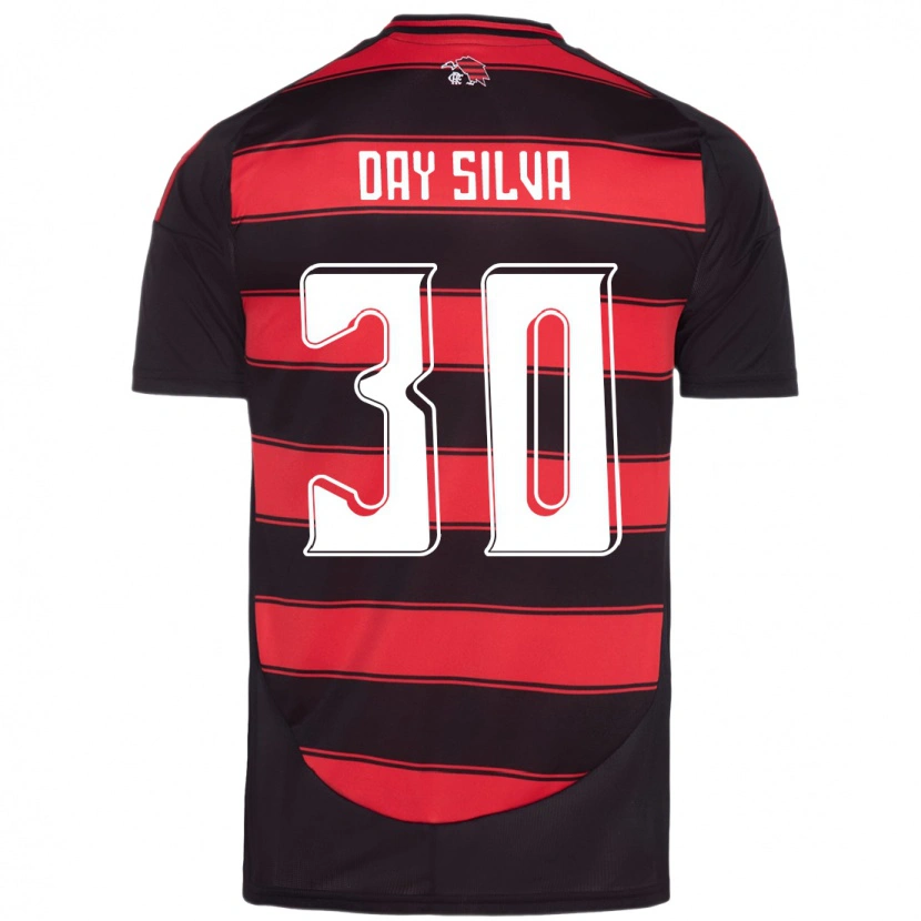 Danxen Dzieci Day Silva #30 Biały Czerwony Domowa Koszulka 2025/26 Koszulki Klubowe