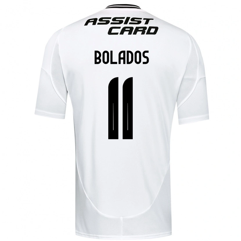 Danxen Dzieci Marcos Bolados #11 Czarny Biały Żółty Domowa Koszulka 2025/26 Koszulki Klubowe