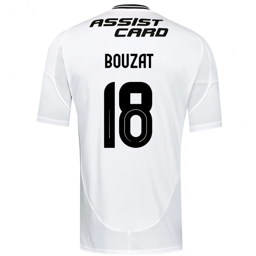 Danxen Dzieci Agustín Bouzat #18 Czarny Biały Domowa Koszulka 2025/26 Koszulki Klubowe