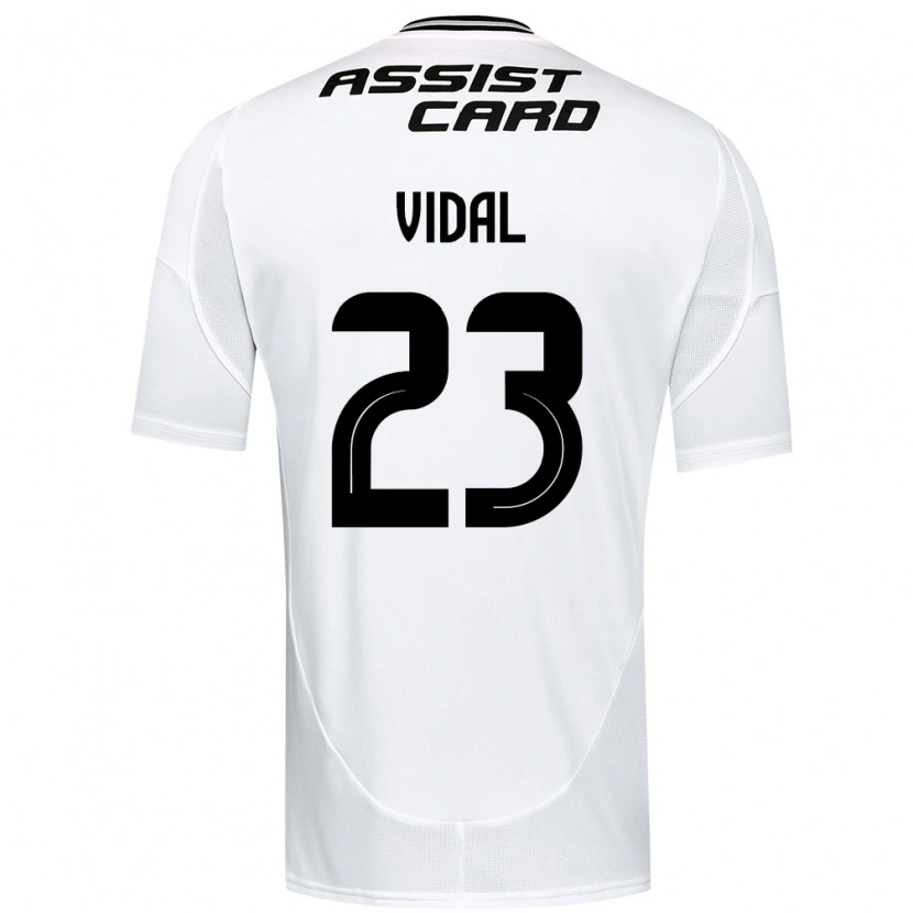 Danxen Dzieci Arturo Vidal #23 Czarny Biały Domowa Koszulka 2025/26 Koszulki Klubowe