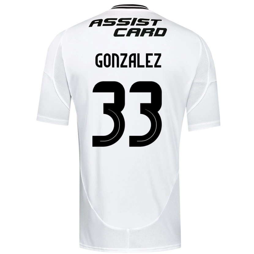 Danxen Dzieci Ramiro González #33 Czarny Biały Domowa Koszulka 2025/26 Koszulki Klubowe