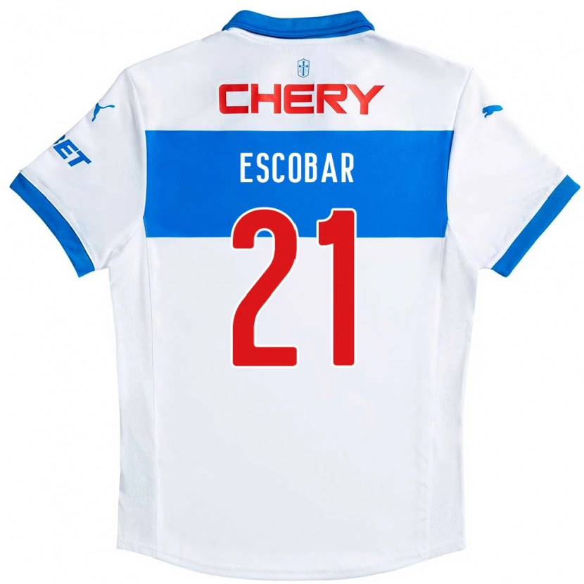 Danxen Dzieci Dylan Escobar #21 Królewski Niebieski Biały Domowa Koszulka 2025/26 Koszulki Klubowe