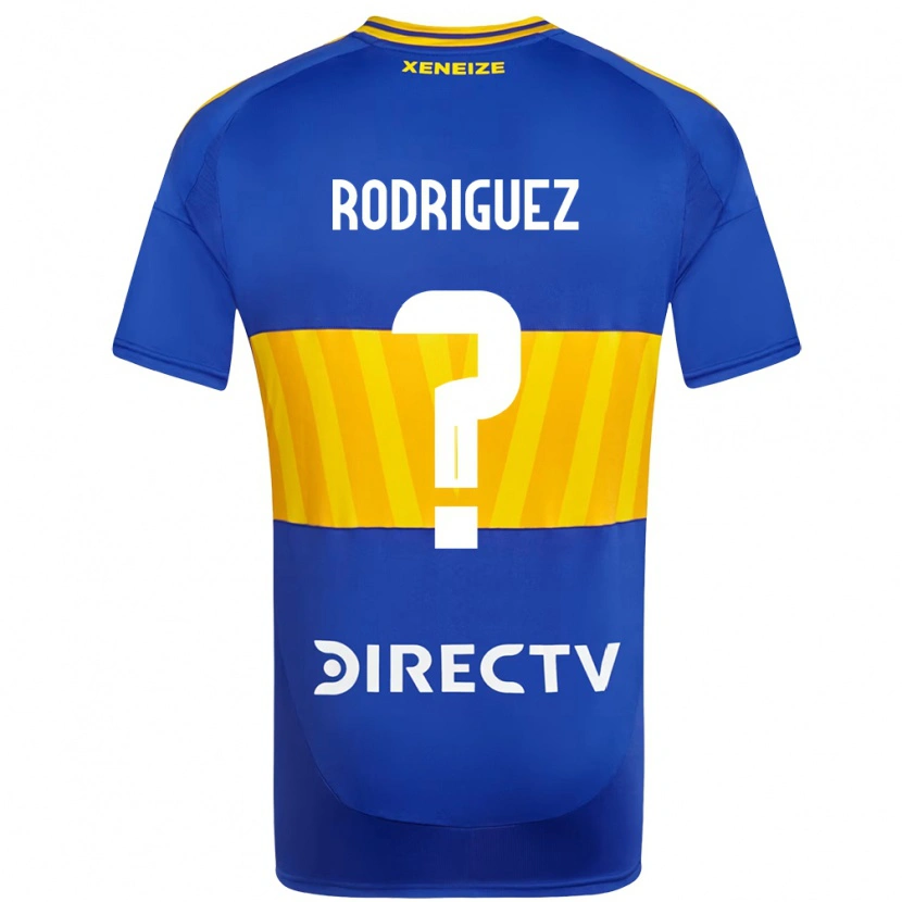 Danxen Dzieci Roman Rodriguez #0 Biały Niebieski Domowa Koszulka 2025/26 Koszulki Klubowe