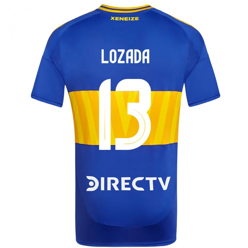 Danxen Dzieci Rocío Lozada #13 Biały Niebieski Domowa Koszulka 2025/26 Koszulki Klubowe
