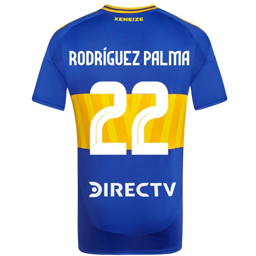 Danxen Dzieci Joaquina Rodríguez Palma #22 Biały Niebieski Domowa Koszulka 2025/26 Koszulki Klubowe
