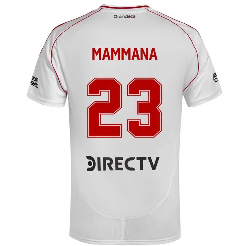 Danxen Dzieci Emanuel Mammana #23 Burgundzki Magenta Domowa Koszulka 2025/26 Koszulki Klubowe
