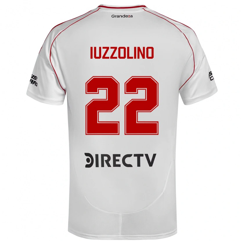 Danxen Dzieci Rocío Iuzzolino #22 Burgundzki Magenta Domowa Koszulka 2025/26 Koszulki Klubowe