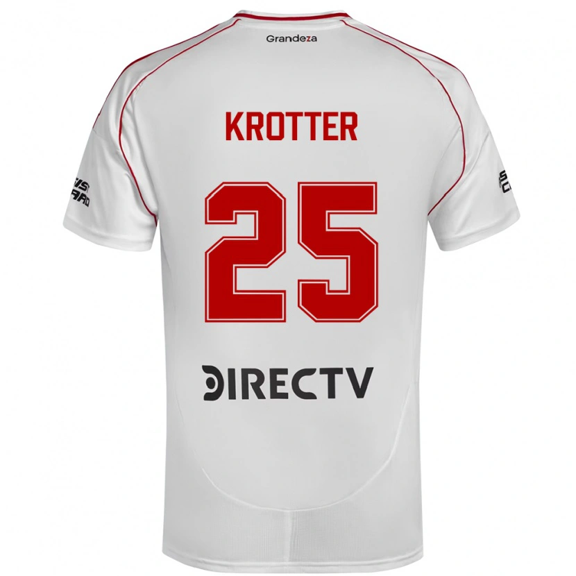Danxen Dzieci Martina Krotter #25 Burgundzki Magenta Domowa Koszulka 2025/26 Koszulki Klubowe