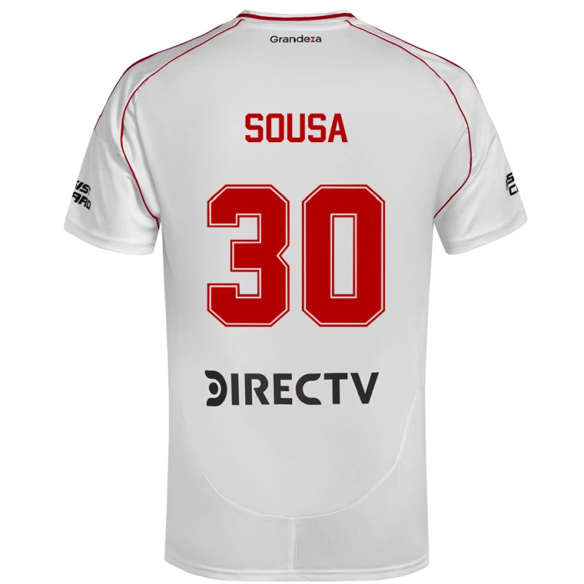Danxen Dzieci Ludmila Sousa #30 Burgundzki Magenta Domowa Koszulka 2025/26 Koszulki Klubowe