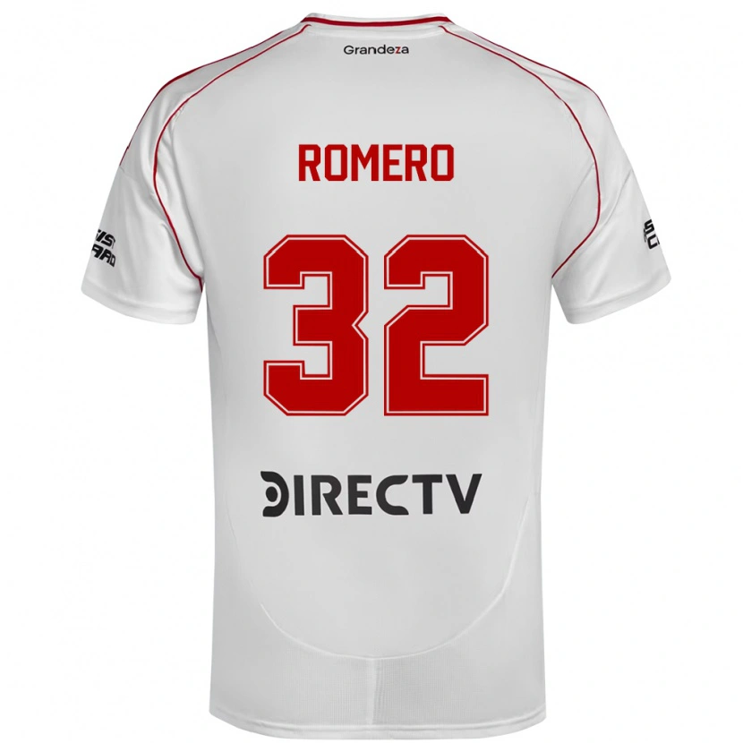 Danxen Dzieci Julieta Romero #32 Burgundzki Magenta Domowa Koszulka 2025/26 Koszulki Klubowe