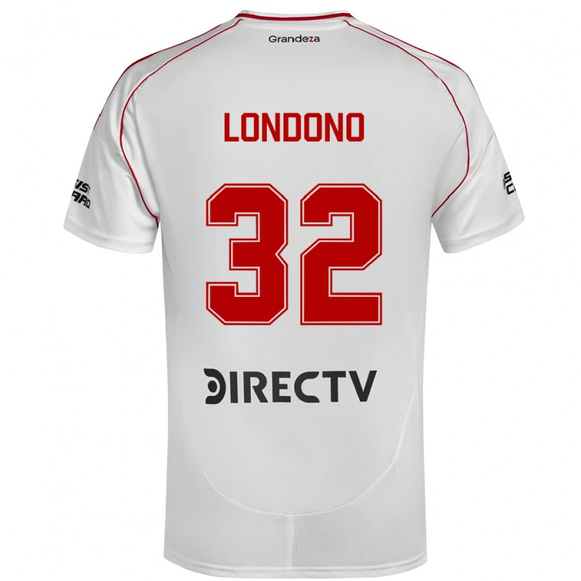 Danxen Dzieci Flabian Londono #32 Burgundzki Magenta Domowa Koszulka 2025/26 Koszulki Klubowe