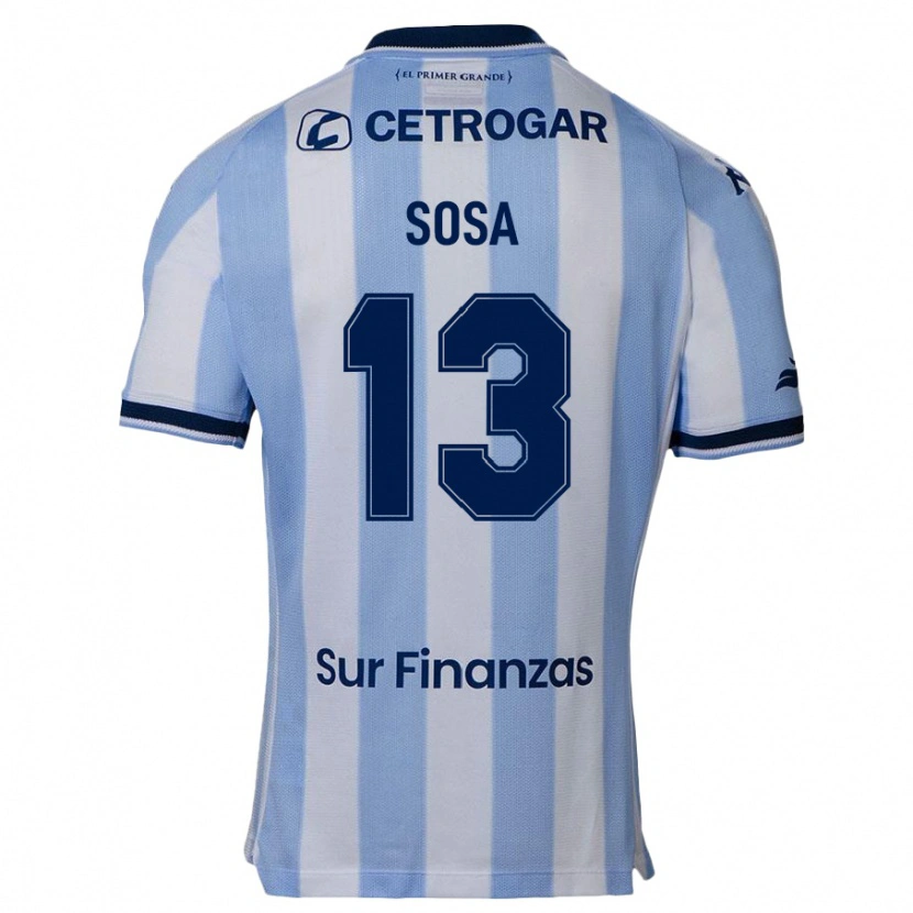 Danxen Dzieci Santiago Sosa #13 Ciemnoniebieski Domowa Koszulka 2025/26 Koszulki Klubowe