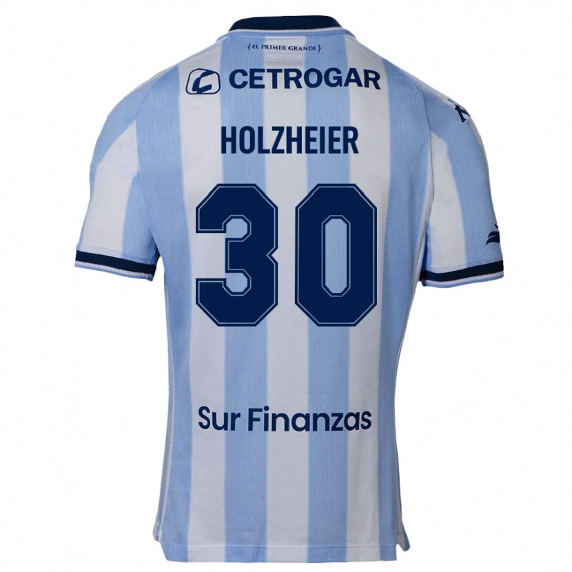 Danxen Dzieci Agostina Holzheier #30 Ciemnoniebieski Domowa Koszulka 2025/26 Koszulki Klubowe