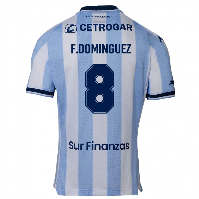 Danxen Dzieci Fabricio Dominguez #8 Ciemnoniebieski Domowa Koszulka 2025/26 Koszulki Klubowe