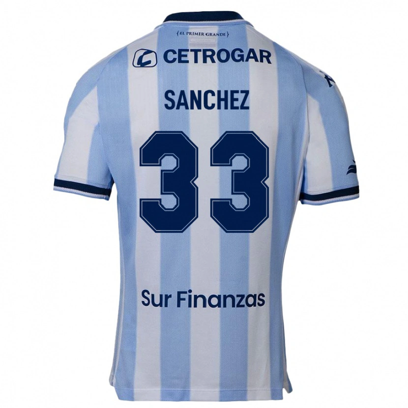 Danxen Dzieci Sergio Sanchez #33 Ciemnoniebieski Domowa Koszulka 2025/26 Koszulki Klubowe