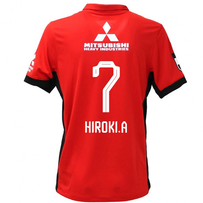 Danxen Dzieci Hiroki Abe #7 Biały Czarny Domowa Koszulka 2025/26 Koszulki Klubowe