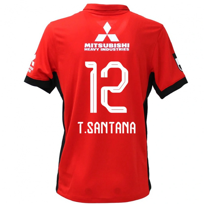 Danxen Dzieci Thiago #12 Biały Czarny Domowa Koszulka 2025/26 Koszulki Klubowe