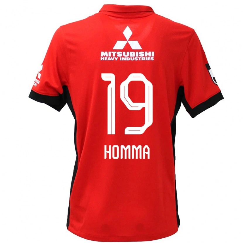 Danxen Dzieci Shion Homma #19 Biały Czarny Domowa Koszulka 2025/26 Koszulki Klubowe
