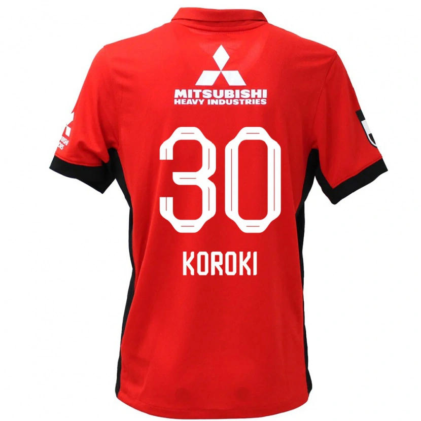 Danxen Dzieci Shinzo Koroki #30 Biały Czarny Domowa Koszulka 2025/26 Koszulki Klubowe