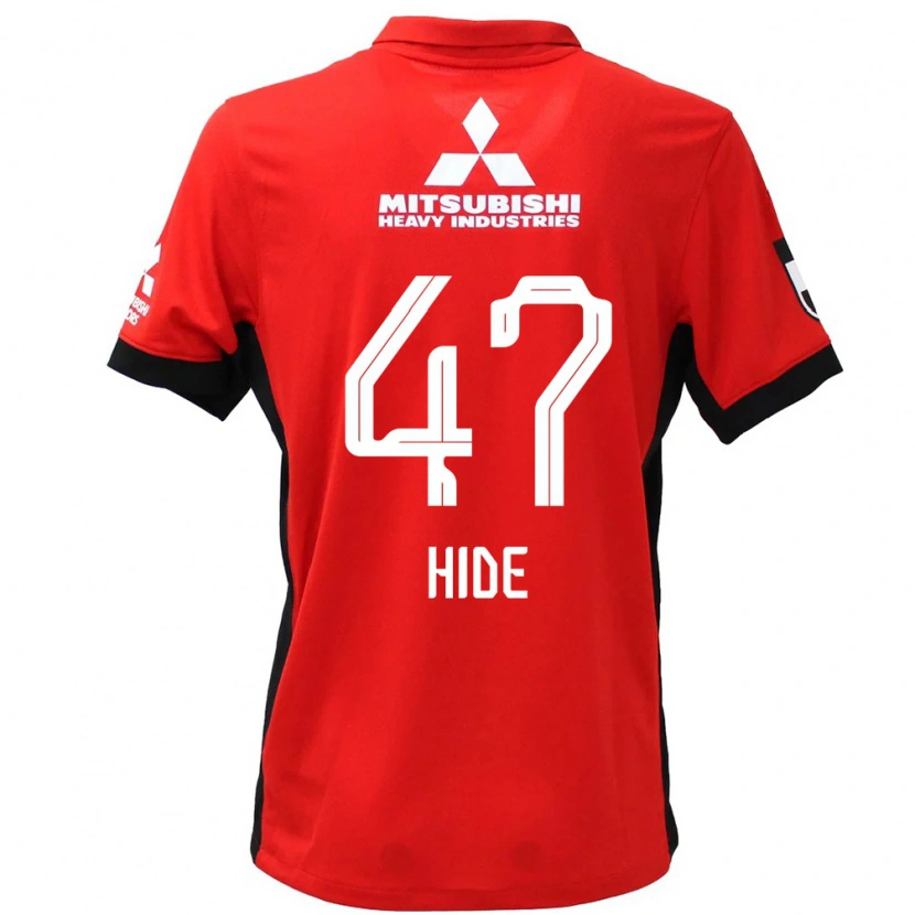 Danxen Dzieci Hidetoshi Takeda #47 Biały Czarny Domowa Koszulka 2025/26 Koszulki Klubowe
