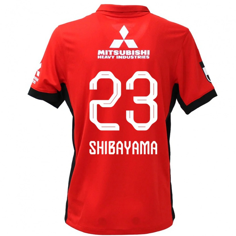 Danxen Dzieci Fumina Shibayama #23 Biały Czarny Domowa Koszulka 2025/26 Koszulki Klubowe