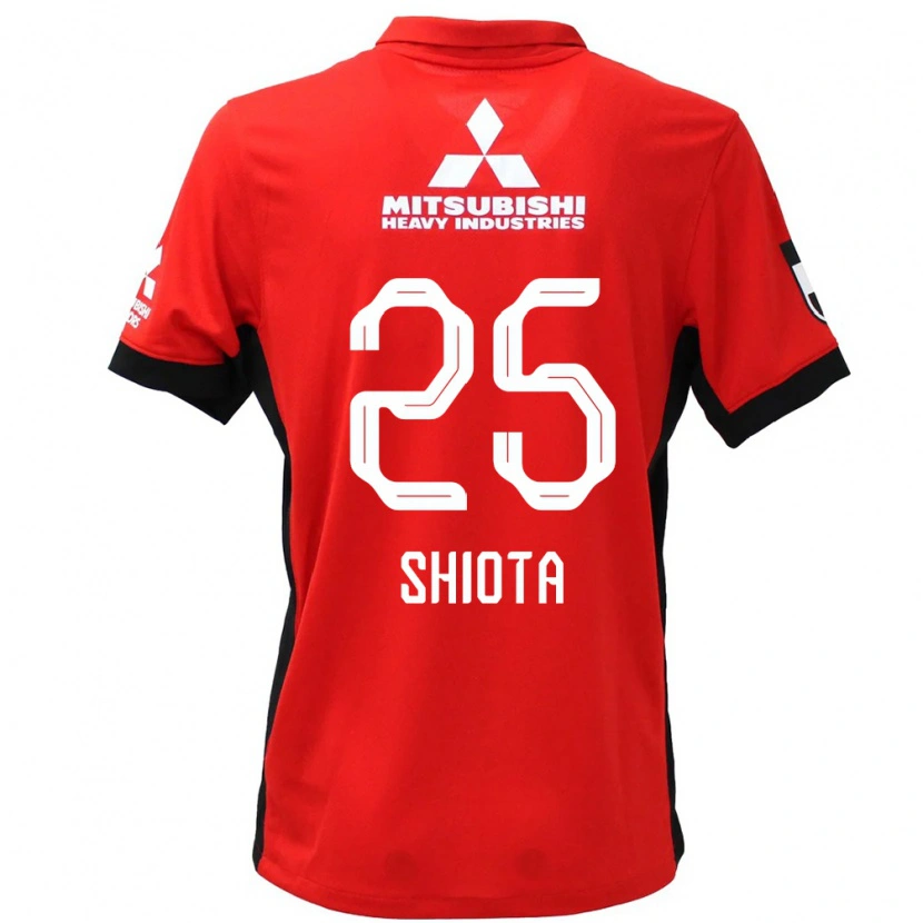 Danxen Dzieci Hitoshi Shiota #25 Biały Czarny Domowa Koszulka 2025/26 Koszulki Klubowe