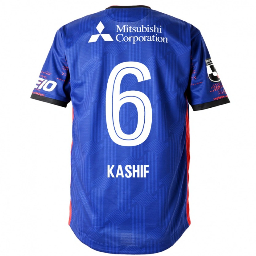 Danxen Dzieci Kashif Bangnagande #6 Królewski Niebieski Biały Domowa Koszulka 2025/26 Koszulki Klubowe