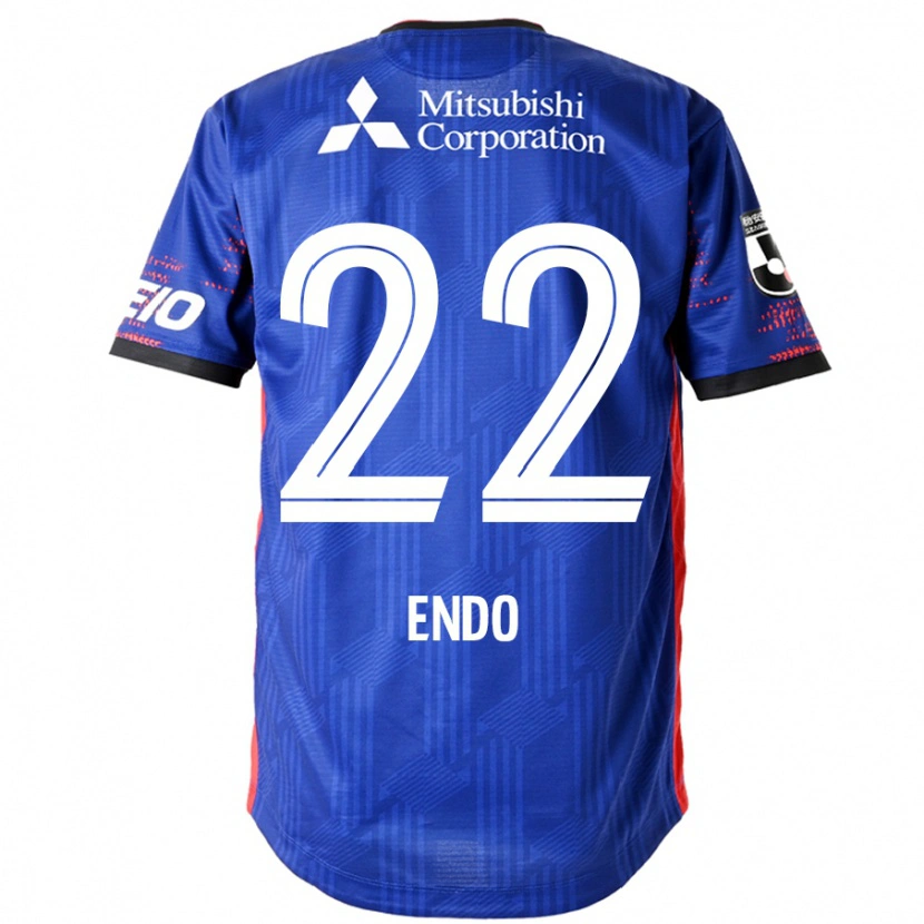 Danxen Dzieci Keita Endo #22 Królewski Niebieski Biały Domowa Koszulka 2025/26 Koszulki Klubowe
