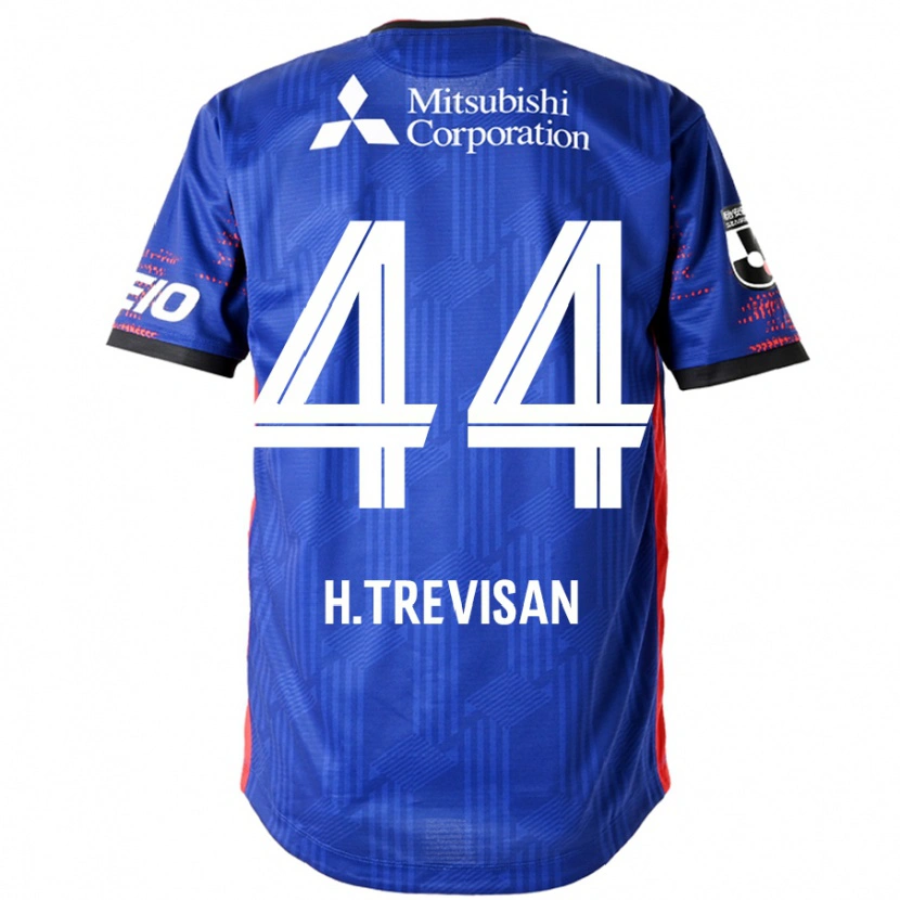 Danxen Dzieci Henrique Trevisan #44 Biały Czarny Domowa Koszulka 2025/26 Koszulki Klubowe