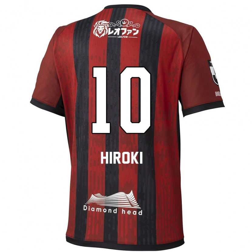 Danxen Dzieci Hiroki Miyazawa #10 Niebieski Czerwony Domowa Koszulka 2025/26 Koszulki Klubowe