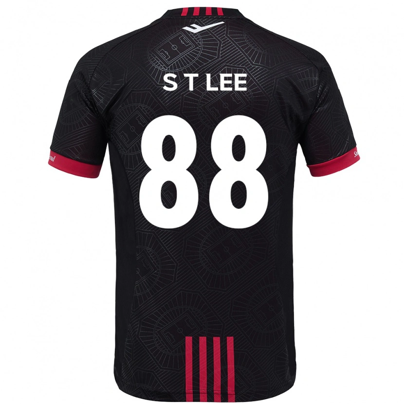 Danxen Dzieci Tae-Seok Lee #88 Biały Czarny Domowa Koszulka 2025/26 Koszulki Klubowe