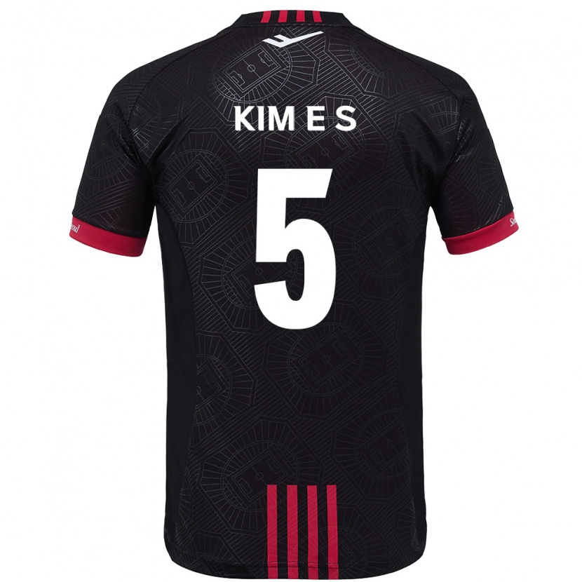 Danxen Dzieci Kim Eun-Sol #5 Biały Czarny Domowa Koszulka 2025/26 Koszulki Klubowe