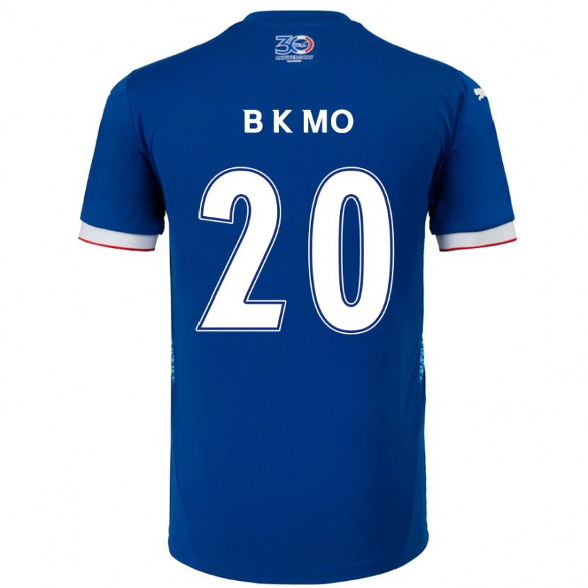 Danxen Dzieci Kyung-Bin Mo #20 Biały Królewski Niebieski Domowa Koszulka 2025/26 Koszulki Klubowe