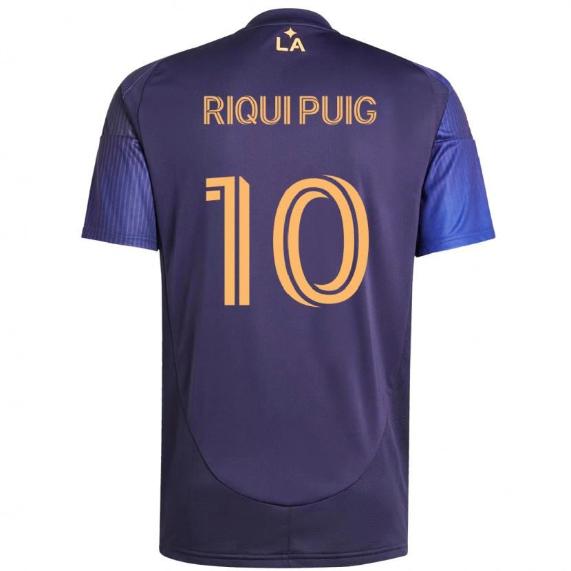 Danxen Dzieci Riqui Puig #10 Biały Żółty Wyjazdowa Koszulka 2025/26 Koszulki Klubowe