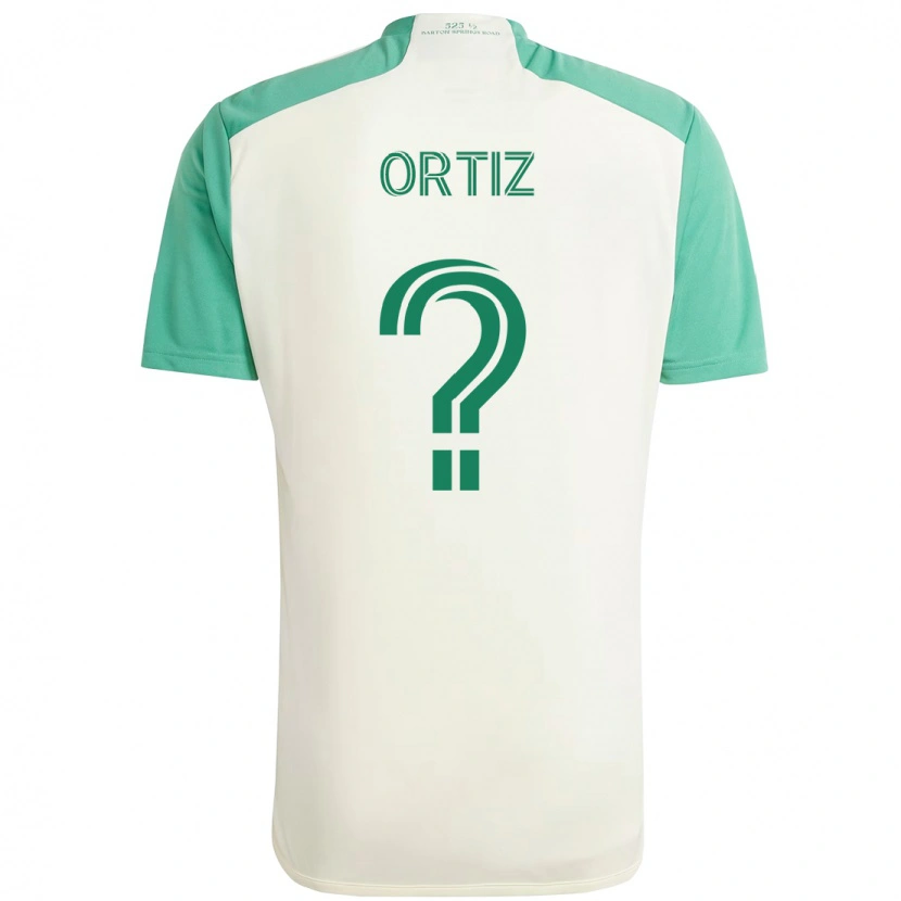 Danxen Dzieci Viggo Ortiz #0 Zielony Czarny Wyjazdowa Koszulka 2025/26 Koszulki Klubowe