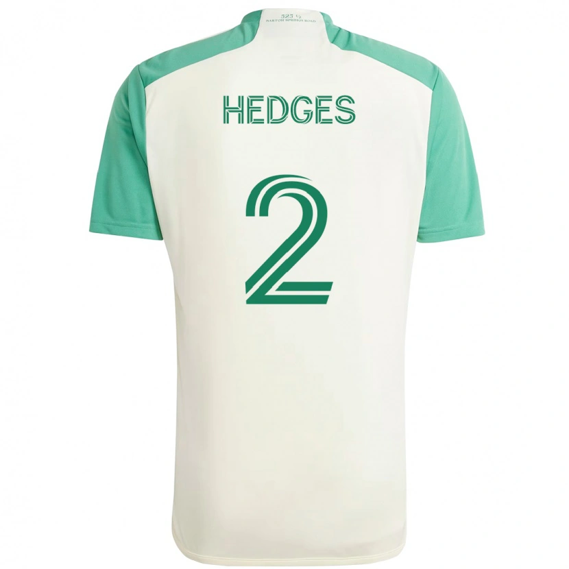 Danxen Dzieci Matt Hedges #2 Zielony Czarny Wyjazdowa Koszulka 2025/26 Koszulki Klubowe