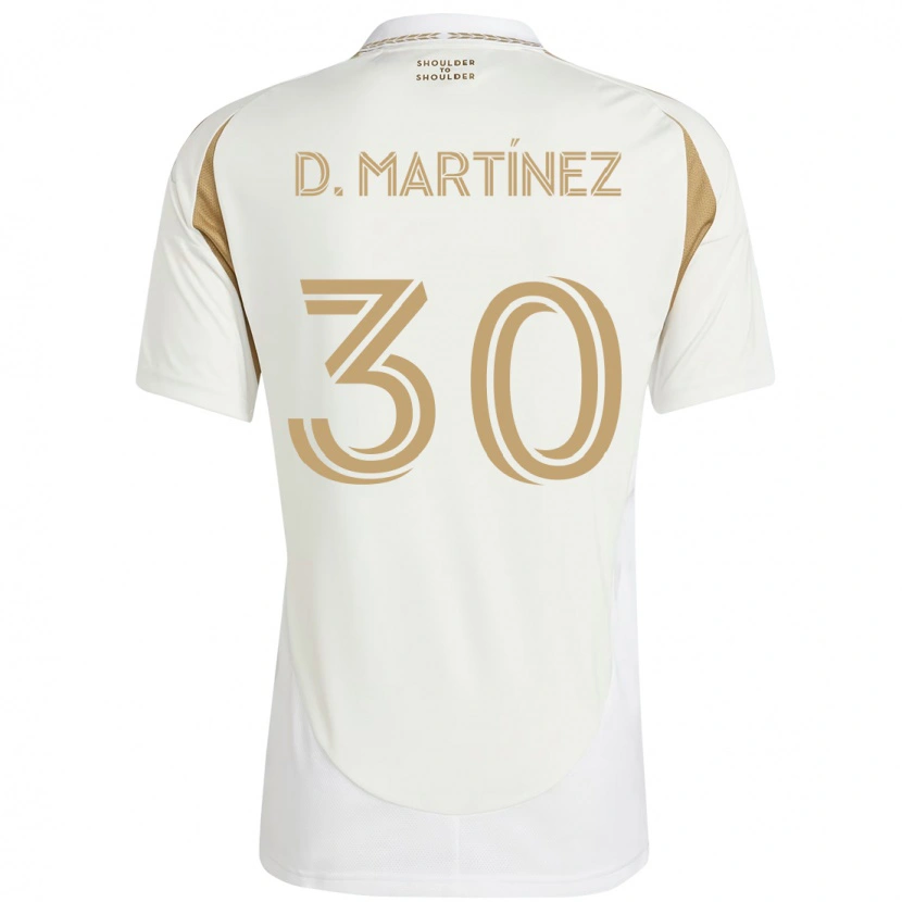 Danxen Dzieci David Martínez #30 Czarny Brązowy Wyjazdowa Koszulka 2025/26 Koszulki Klubowe