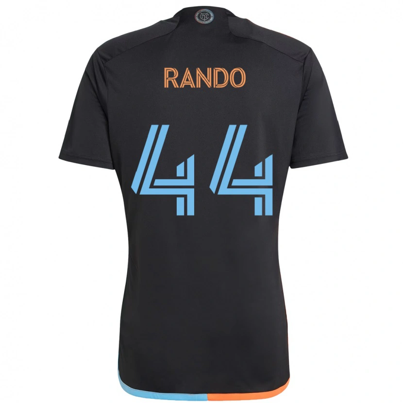 Danxen Dzieci Alex Rando #44 Jasnoniebieski Wyjazdowa Koszulka 2025/26 Koszulki Klubowe