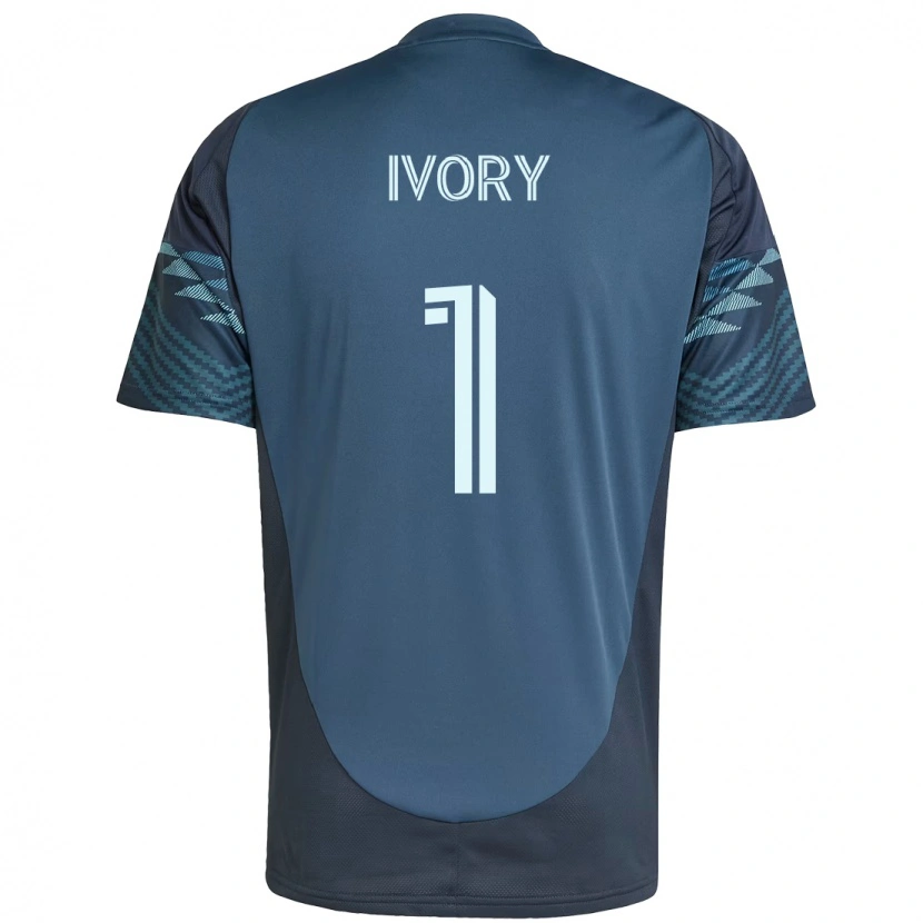 Danxen Dzieci Laurel Ivory #1 Zielony Biały Wyjazdowa Koszulka 2025/26 Koszulki Klubowe