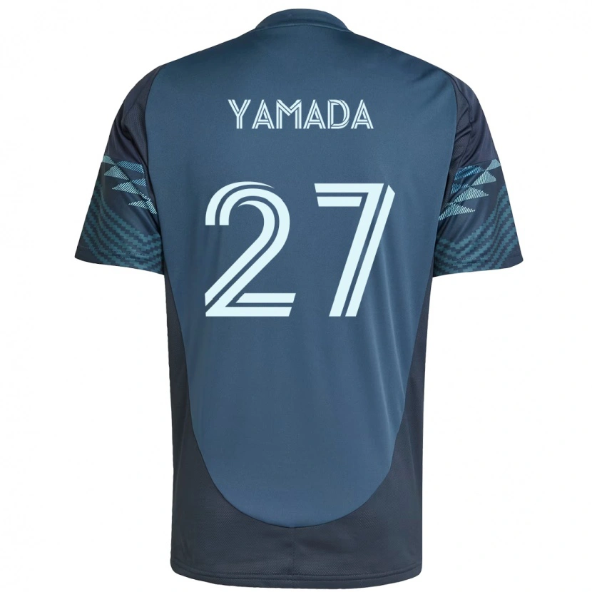 Danxen Dzieci Hikari Yamada #27 Jasnoniebieski Wyjazdowa Koszulka 2025/26 Koszulki Klubowe