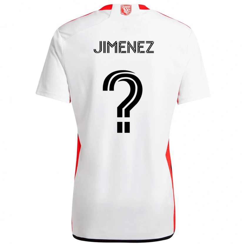 Danxen Dzieci Kevin Jimenez #0 Czarny Ciemnoniebieski Wyjazdowa Koszulka 2025/26 Koszulki Klubowe