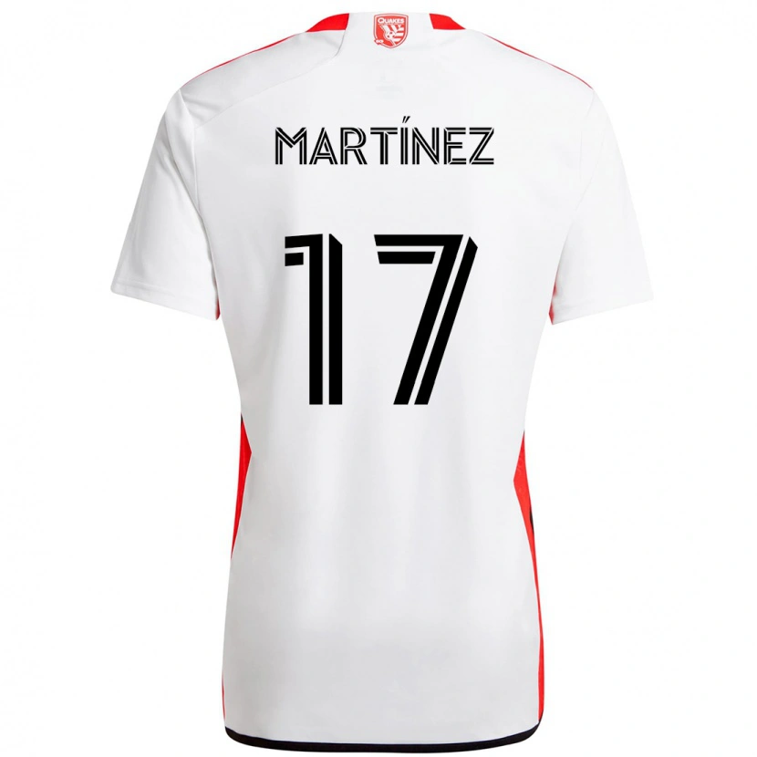 Danxen Dzieci Josef Martínez #17 Czarny Ciemnoniebieski Wyjazdowa Koszulka 2025/26 Koszulki Klubowe