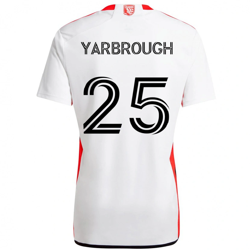 Danxen Dzieci William Yarbrough #25 Czarny Ciemnoniebieski Wyjazdowa Koszulka 2025/26 Koszulki Klubowe