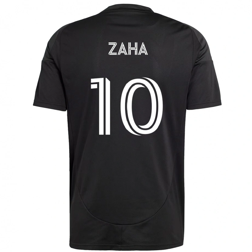 Danxen Dzieci Wilfried Zaha #10 Czarny Biały Wyjazdowa Koszulka 2025/26 Koszulki Klubowe