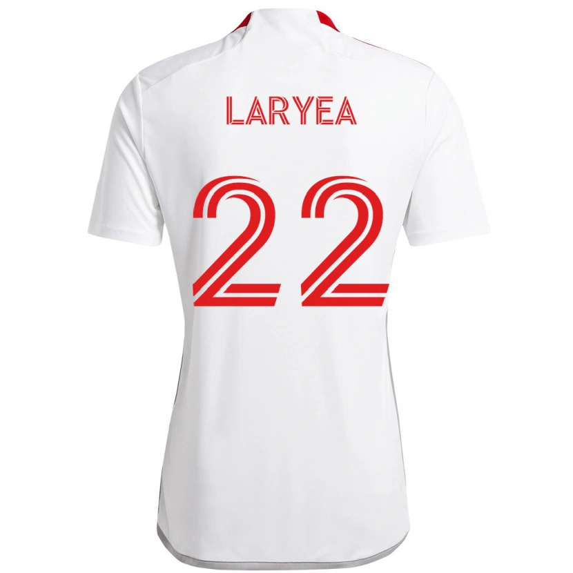 Danxen Dzieci Richie Laryea #22 Czerwony Biały Wyjazdowa Koszulka 2025/26 Koszulki Klubowe