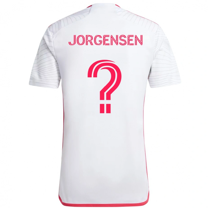 Danxen Dzieci Owen Jorgensen #0 Biały Magenta Wyjazdowa Koszulka 2025/26 Koszulki Klubowe