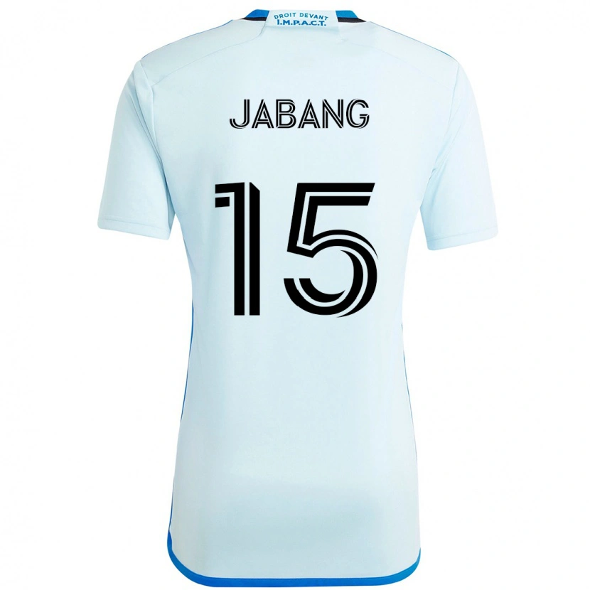 Danxen Dzieci Ousman Jabang #15 Ciemnoniebieski Czarny Wyjazdowa Koszulka 2025/26 Koszulki Klubowe