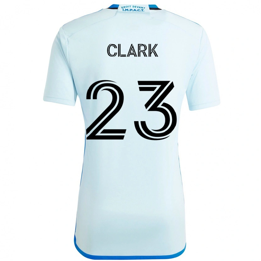 Danxen Dzieci Caden Clark #23 Ciemnoniebieski Czarny Wyjazdowa Koszulka 2025/26 Koszulki Klubowe